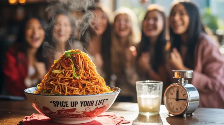 0010 1 a photograph of a towering bowl of spicy lH9AiNZqTPasxlWwiprukg CY SqO29Q6WlJ5Dblr02 A