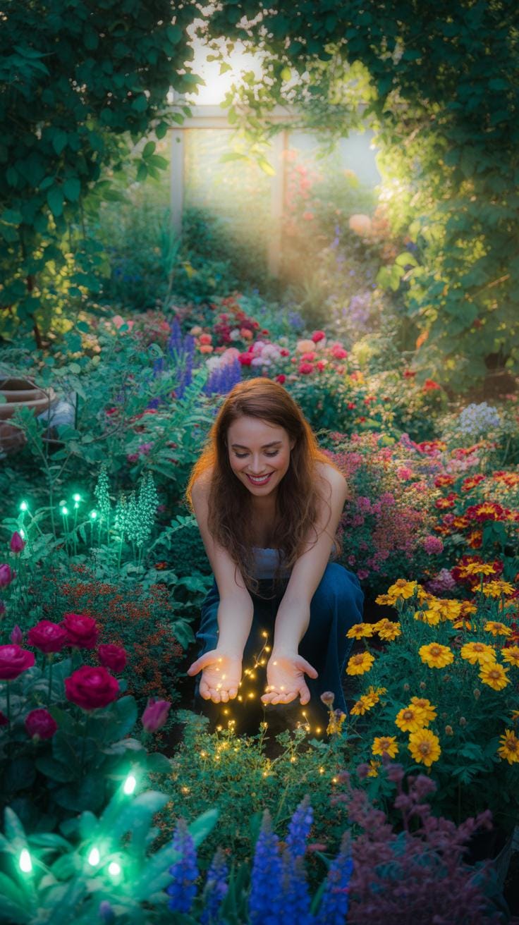 0065 1 a photorealistic image of a vibrant gard dPCz3FhFXU6Ngs1 8 RJvA cr6 ZhscTUCI4g3MefFONg cover
