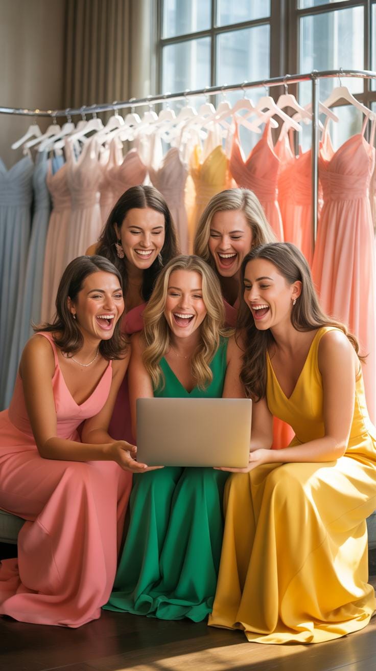 0062 1 a photorealistic scene of four bridesmai 6gT5YLDrWzukkbdRcNOlWg wQrh9oQ4QGaAZPT10RLAYQ cover