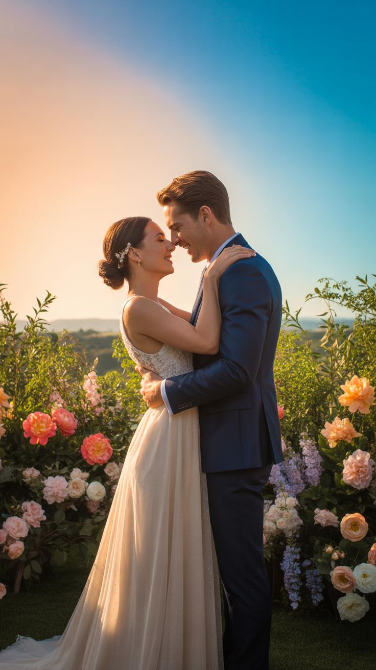 0064 1 a photorealistic image of a radiant wedd jrsaeKwXVt C87jnvJVlbg entAqSV0QoOPHbkd3 G tA cover